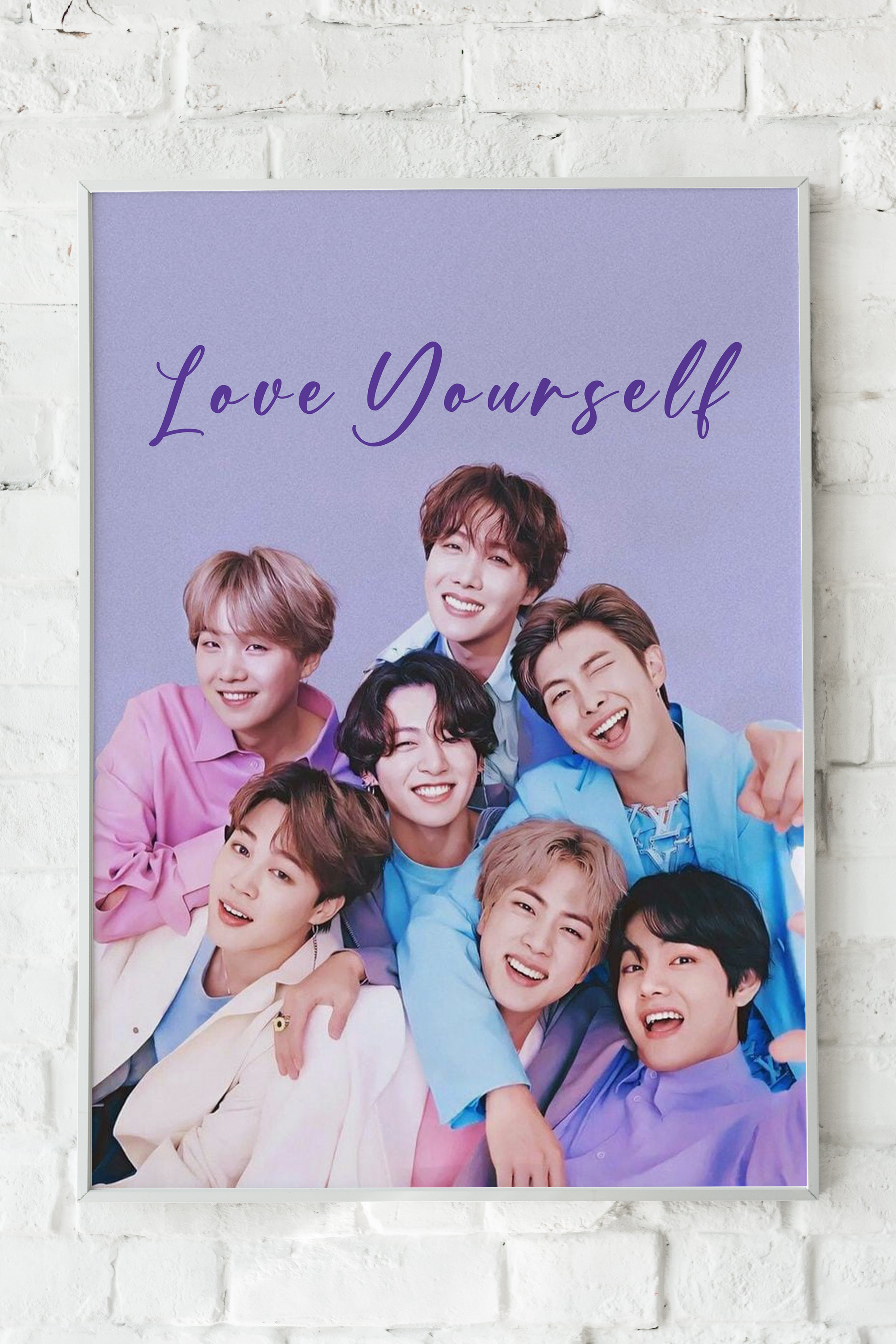 BTS Love Yourself Poster | Posterized.in
