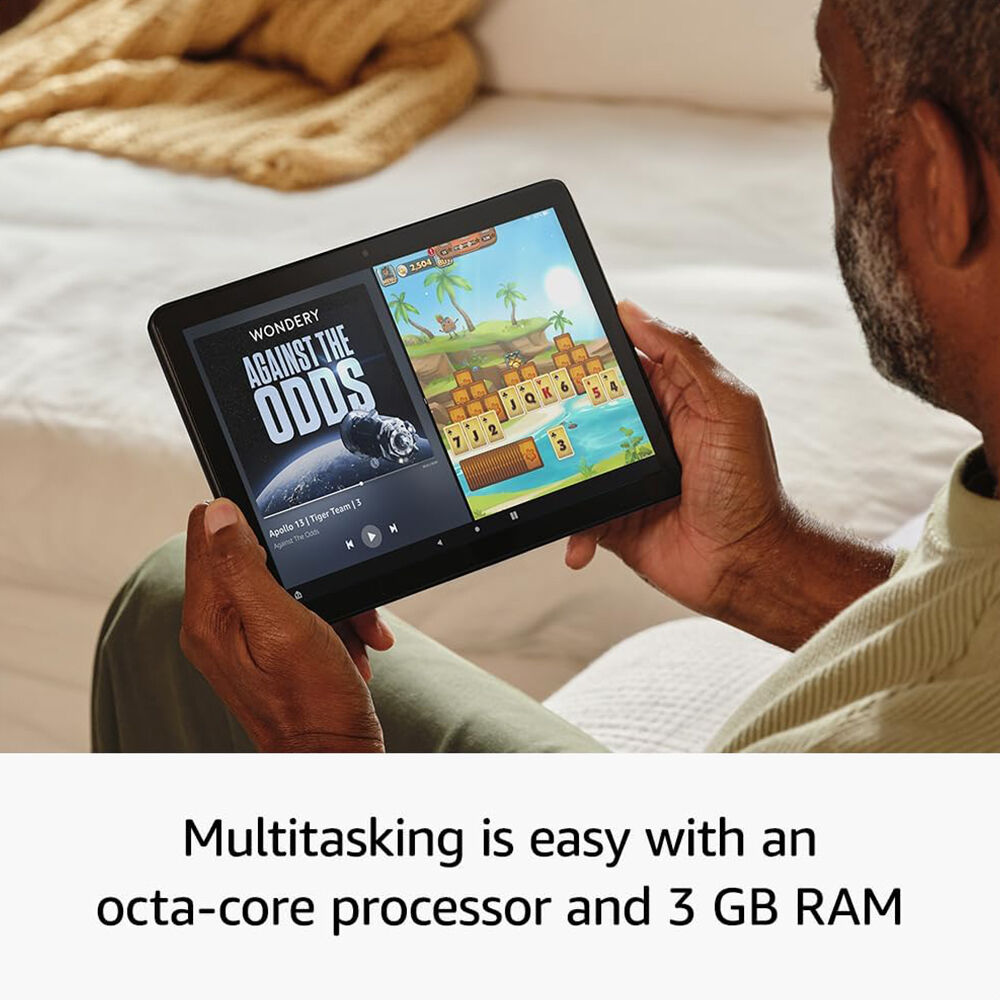 Amazon Fire HD 10.1 in. Tablet (2023 Release) with Wifi-Only, 32
