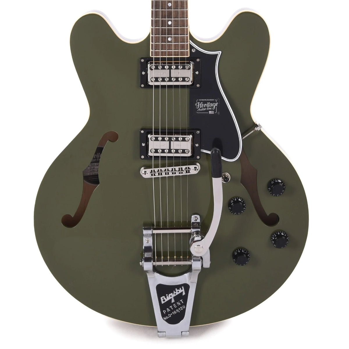 Heritage Standard Collection H-535 Electric Guitar w/Case - Olive