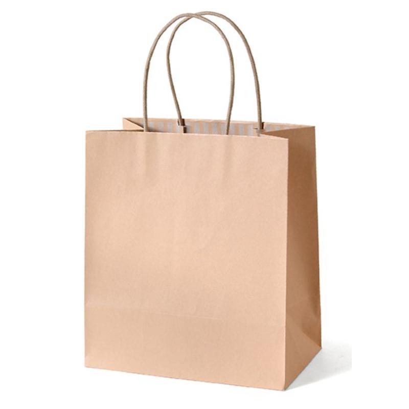 紙手提袋 STカラーズ グレージュ パックタケヤマ | テイクアウト容器の