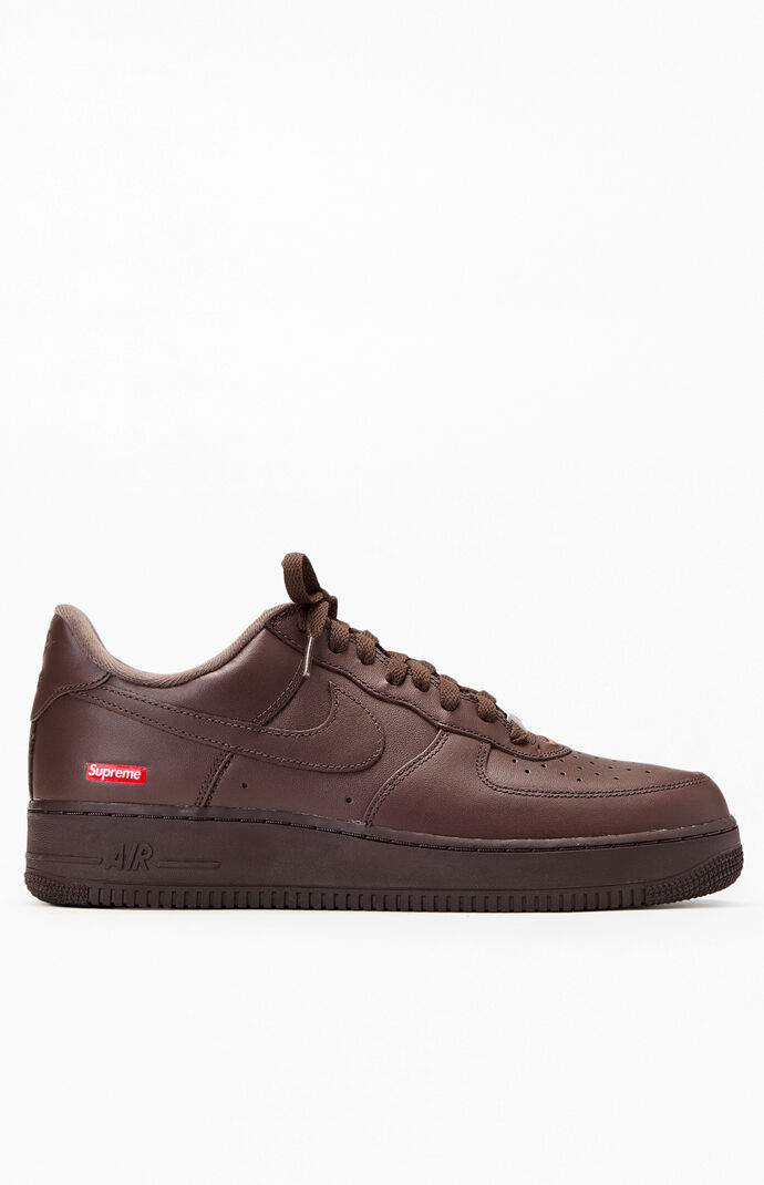 Nike x Supreme Air Force 1 Low Box Logo Shoes | Pacsun