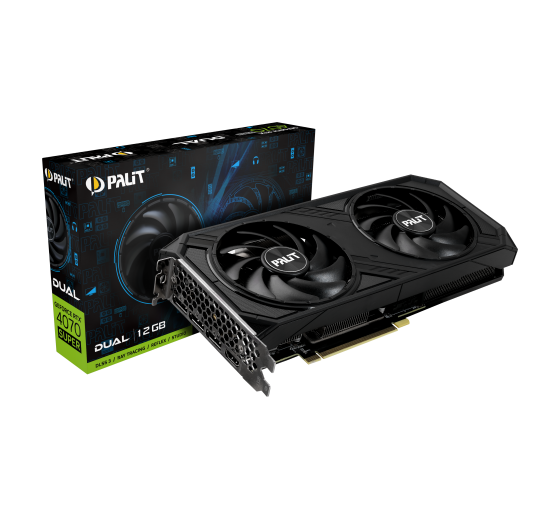 Palit Products - GeForce RTX™ 4070 SUPER Dual ::
