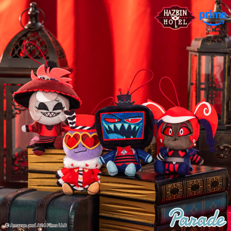 ハズビン・ホテルへようこそ おすわりマスコット① | 商品紹介 | 株式