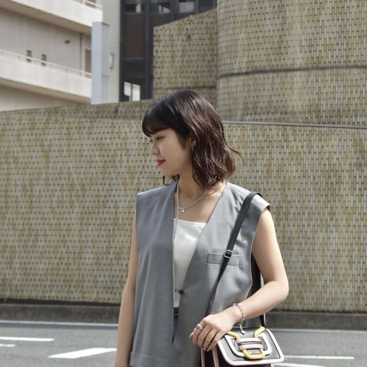 HYKE(ハイク)24SS注目アイテム「DENIM STRAPLESS TOP (デニム