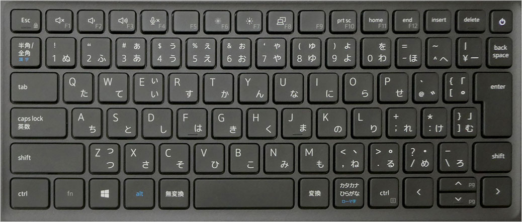 Latitude 7410 2-in-1などで採用されている、同型キーボード