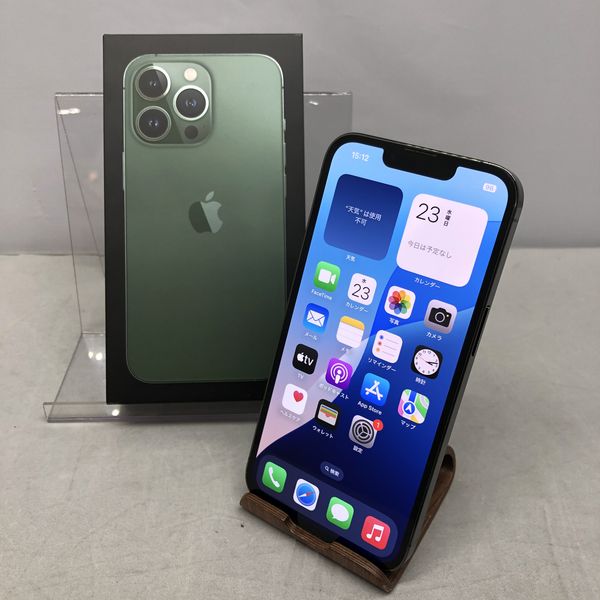 APPLE 〔中古〕iPhone13 Pro 512GB アルパイングリーン MNE03J／A SIM