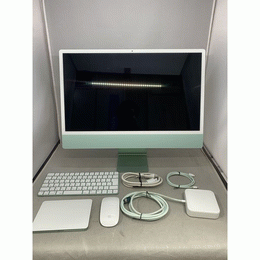 APPLE 〔中古〕iMac 24-inch Mid-2021 MGPH3J／A グリーン Apple M1 (8