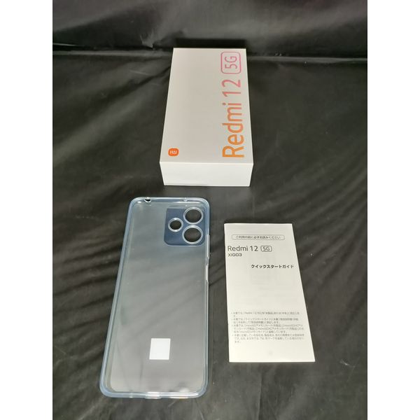 Xiaomi 〔中古〕Redmi12 5G 4GB/128GB XIG03SKA MidnightBlack auSIM
