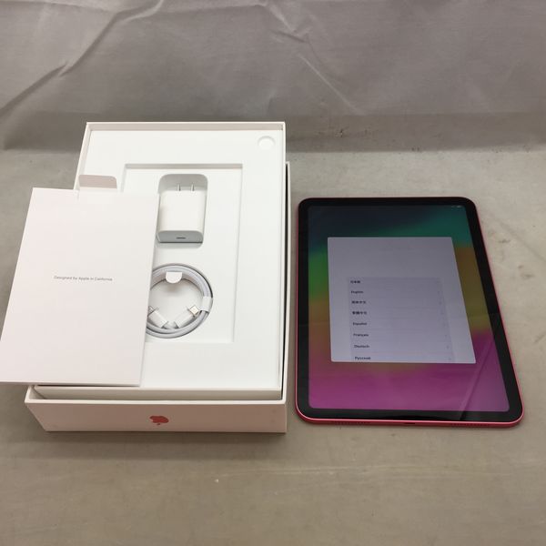 APPLE 〔中古〕iPad (第10世代) Wi-Fiモデル 64GB ピンク MPQ33J/A