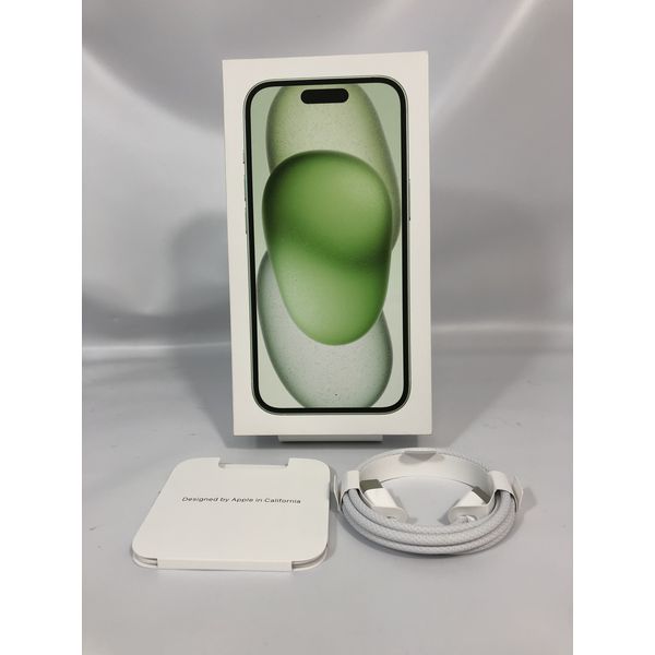 APPLE 〔中古〕iPhone15 256GB グリーン MTMT3J/A SIMフリー版（中古