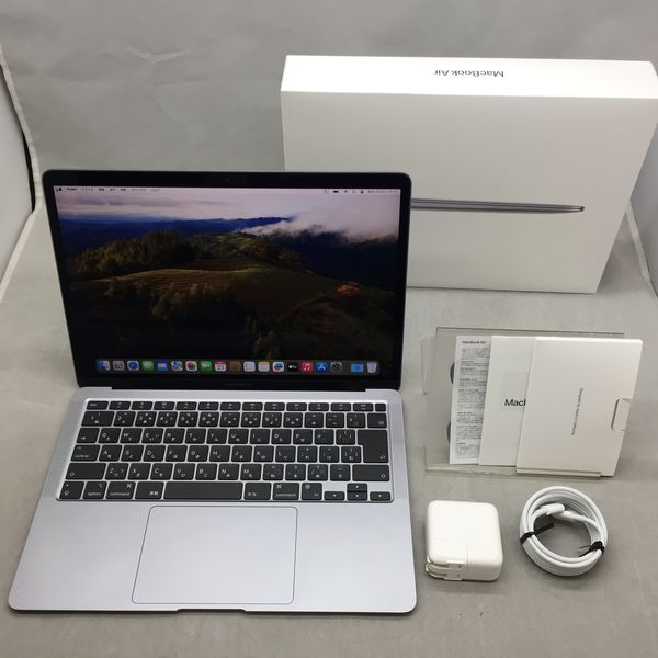 APPLE 〔中古〕MacBook Air (M1・2020)MGN63J/A スペースグレイ Apple