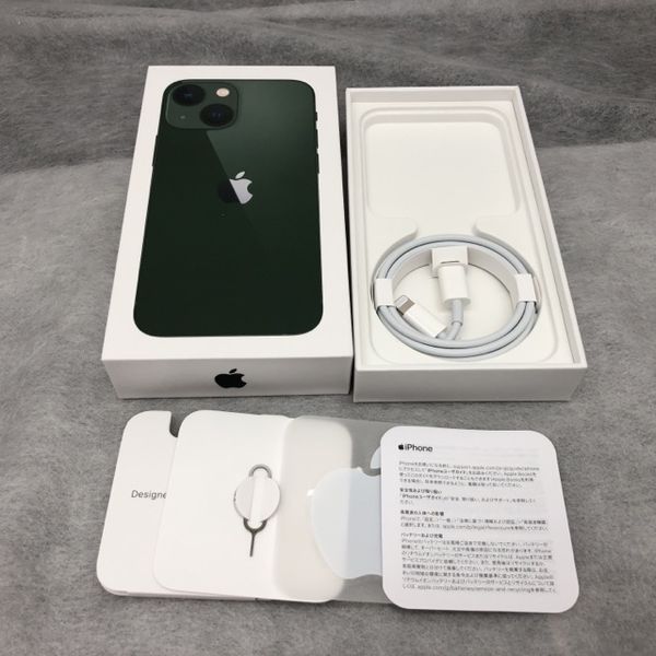 APPLE 〔中古〕iPhone13 mini 128GB グリーン MNFC3J/A au対応(中古