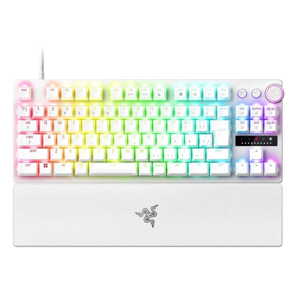 Razer Huntsman V3 Pro Tenkeyless JP White Edition RZ03-04981800