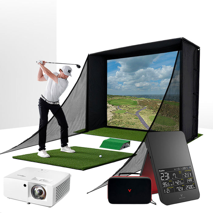 Swing Caddie SC4 PRO Home Studio Package with PlayBetter SimStudio™