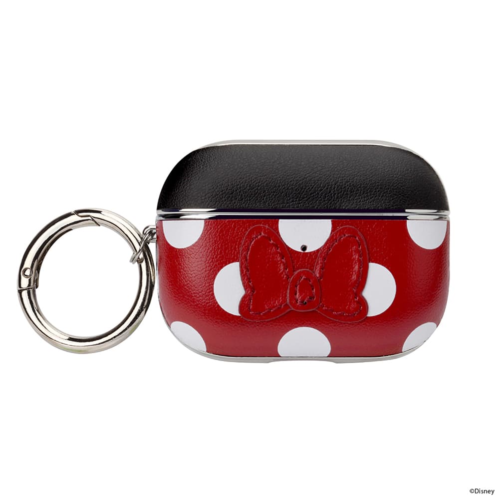 AirPods Pro(第2/1世代)用 PUレザーケース [ミニーマウス]｜株式会社PGA