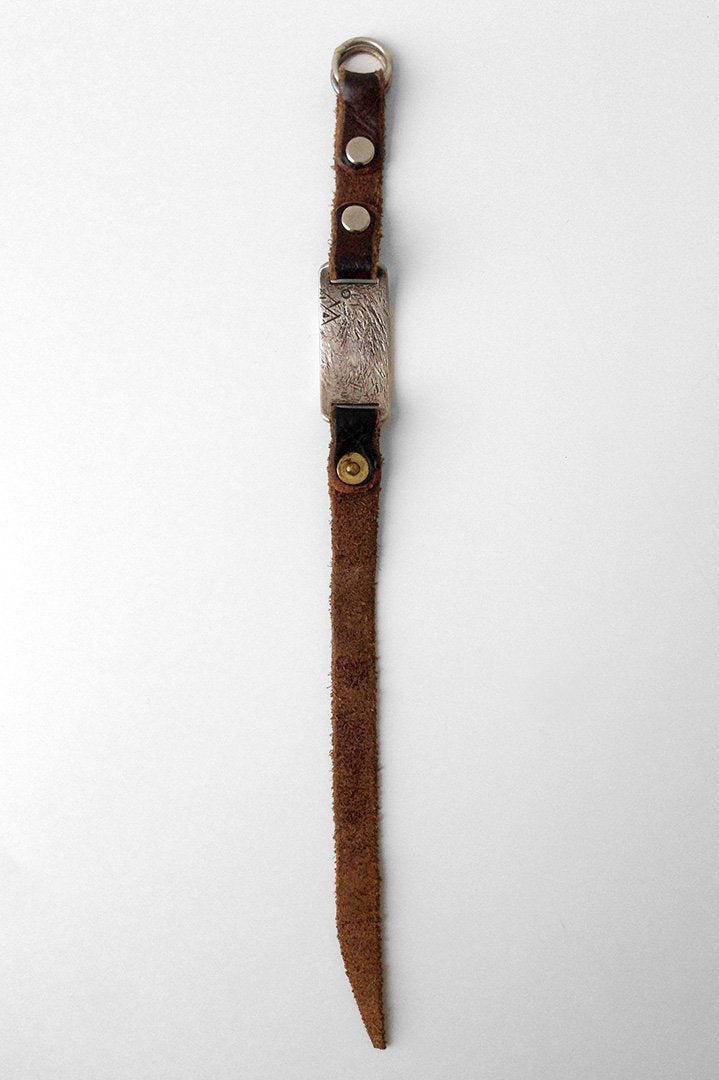 OLD JOE × JACK WALKER - SILVER & LEATHER BRACELET – PHAETON