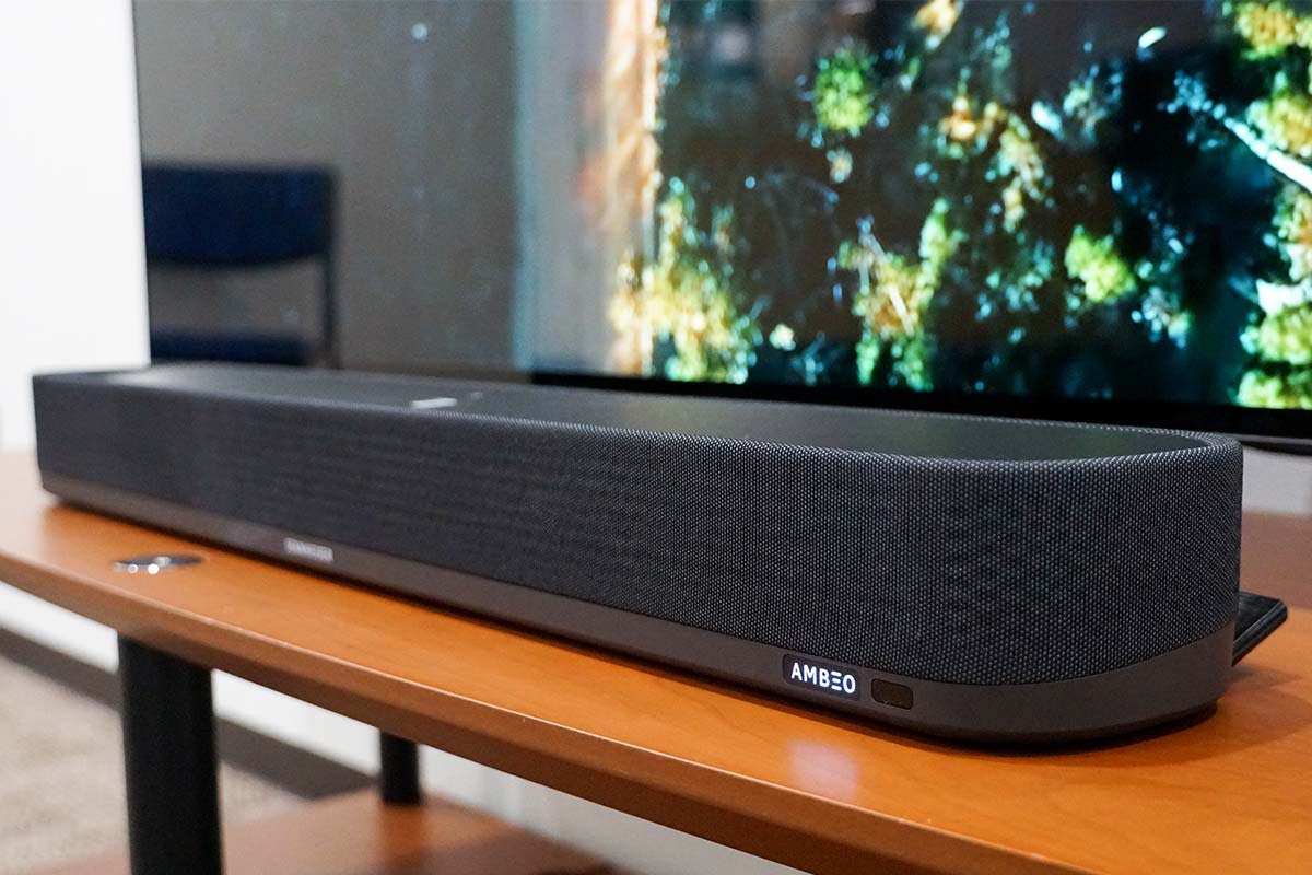 この音ならずっと使いたい。7.1.4ch対応サウンドバー「AMBEO Soundbar