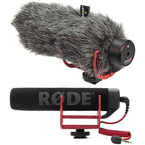 Rode VideoMic GO OnCamera Shotgun Microphone and DeadCat VMP Wind