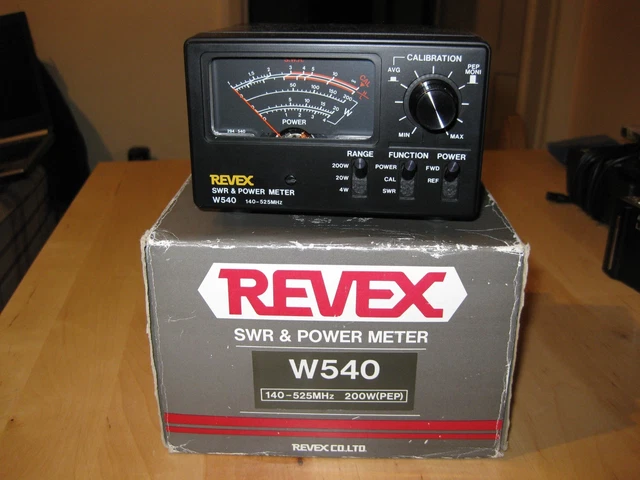 REVEX W-540 SWR & Power Meter 140-525 mHz £47.50 - PicClick UK