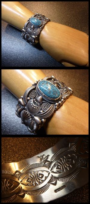 ナバホ Delbert・Gordon デルバート・ゴードン スタンプワーク