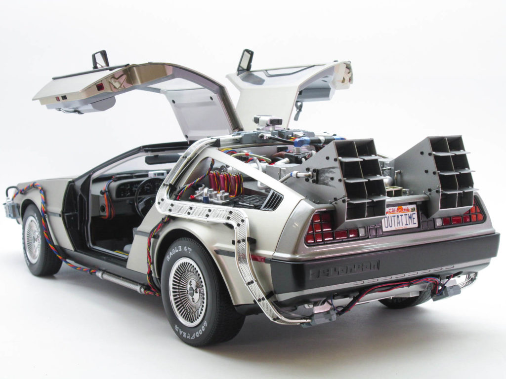 広島県広島市より、デアゴスティーニ 1/8 デロリアンやアシェットの