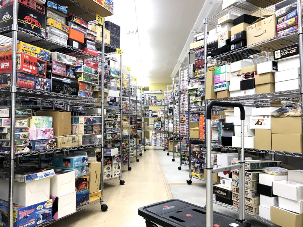 3000点を超えるプラモデルやフィギュア、ガレージキットの出張買取に