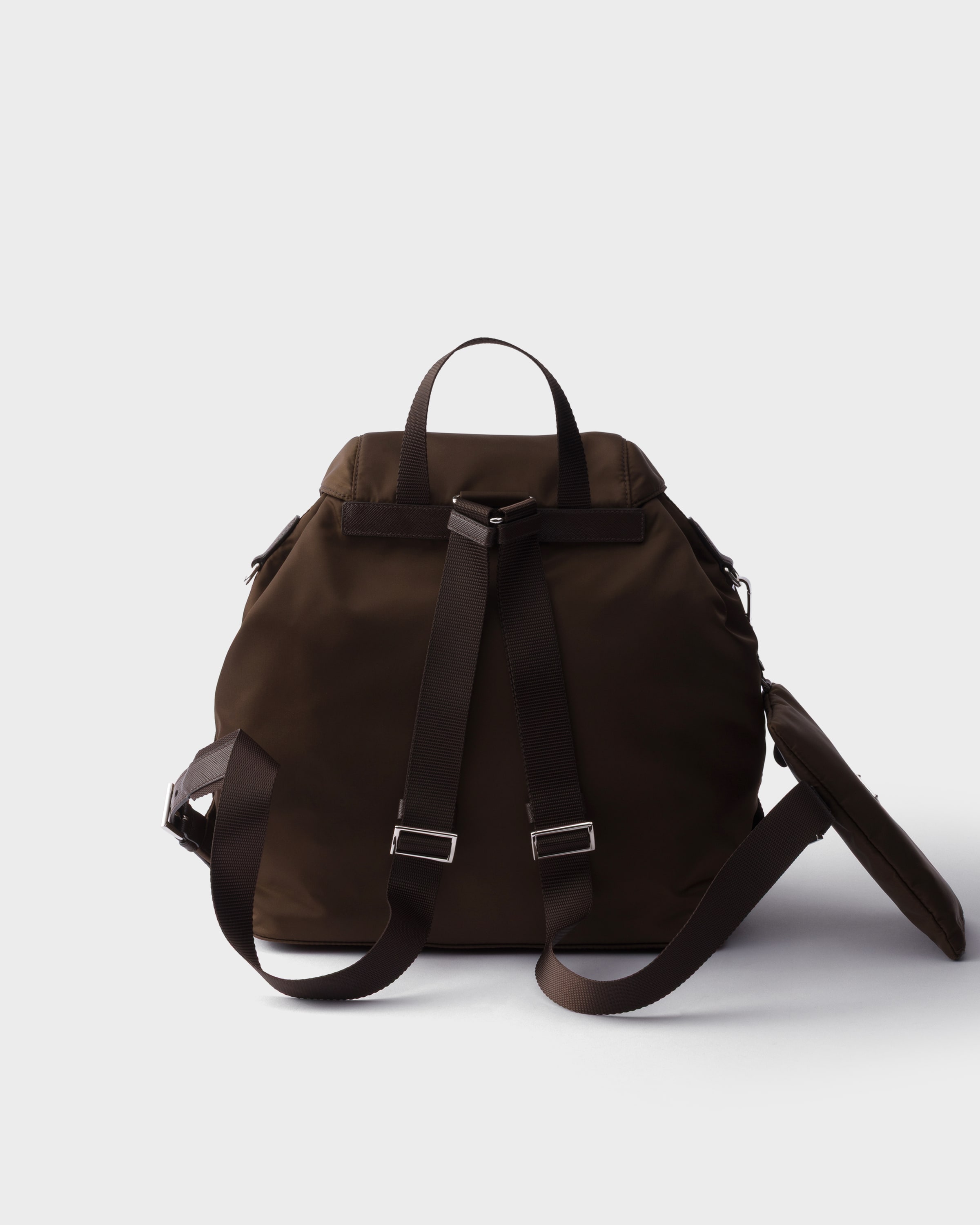 シエナブラウン ミディアム Re-nylon バックパック | PRADA
