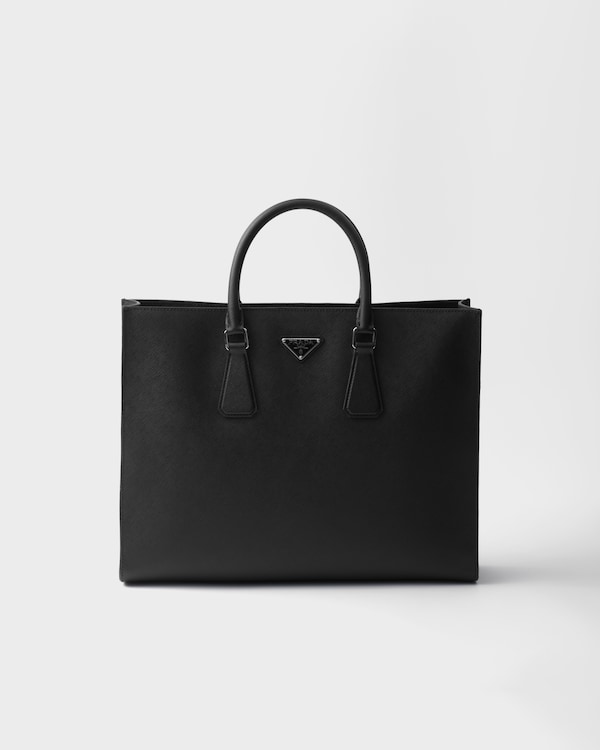 ダークブラウン スエード トートバッグ | PRADA