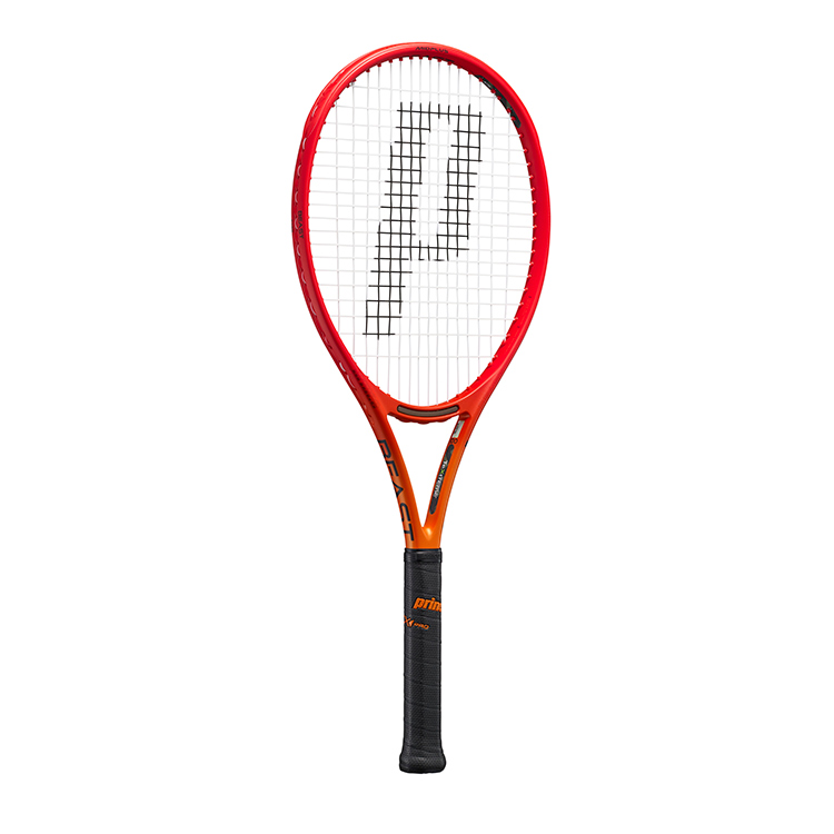 プリンスBEAST DB 100(280g) 24 7TJ204(ｸﾞﾘｯﾌﾟｻｲｽﾞ 1 ファイヤーレッド