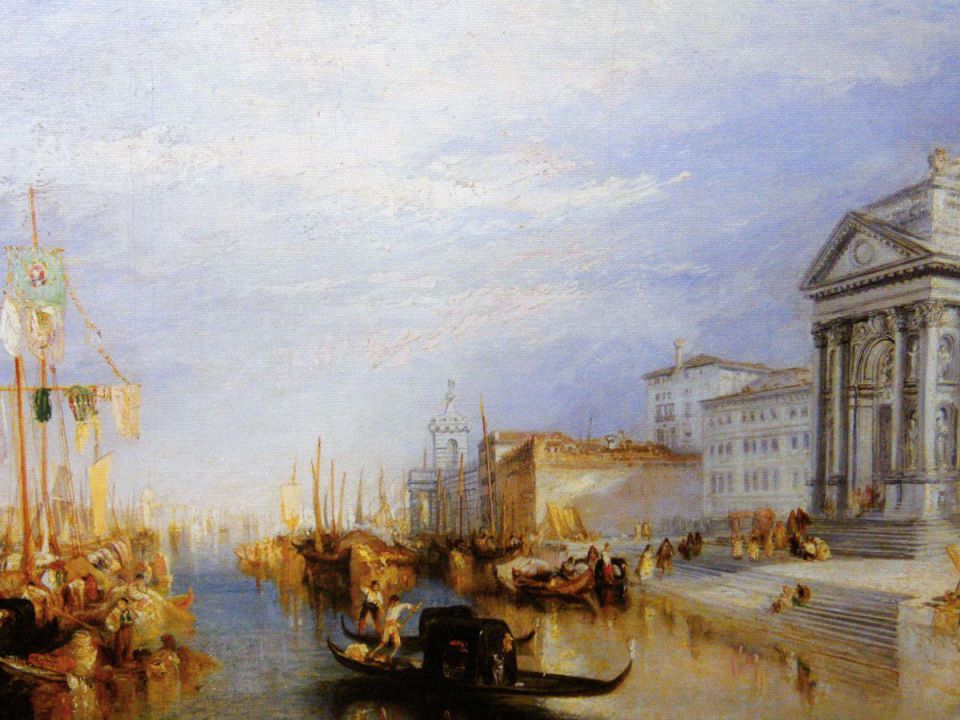 J・M・W・ターナー 『グランドキャナル大運河、ヴェネツィア