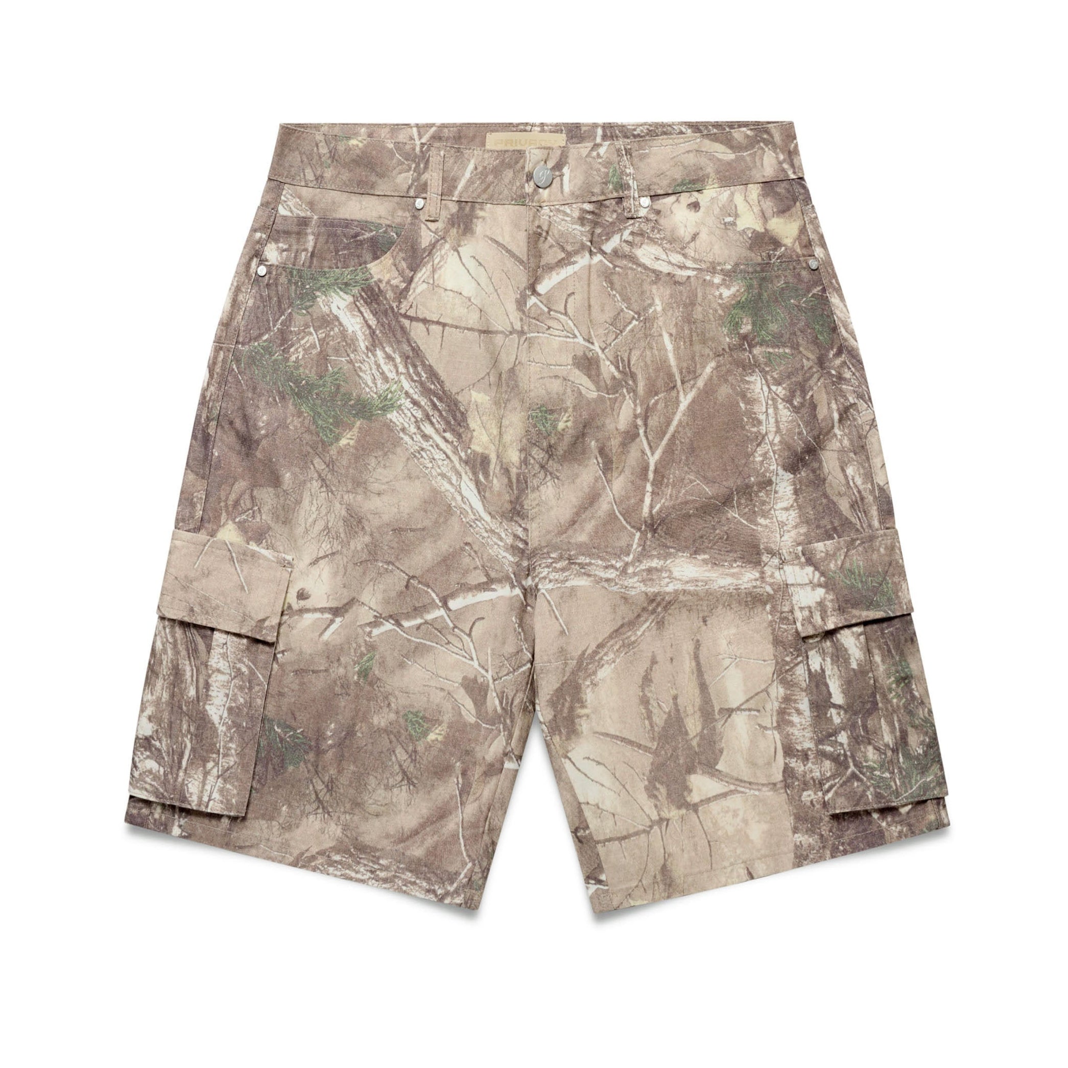 Bush Camo Cargo Shorts – PRIVACY CLO