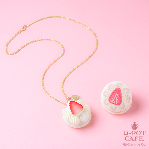 Whip & Strawberry」マカロンアクセサリーが一般発売決定！ | Q-pot.