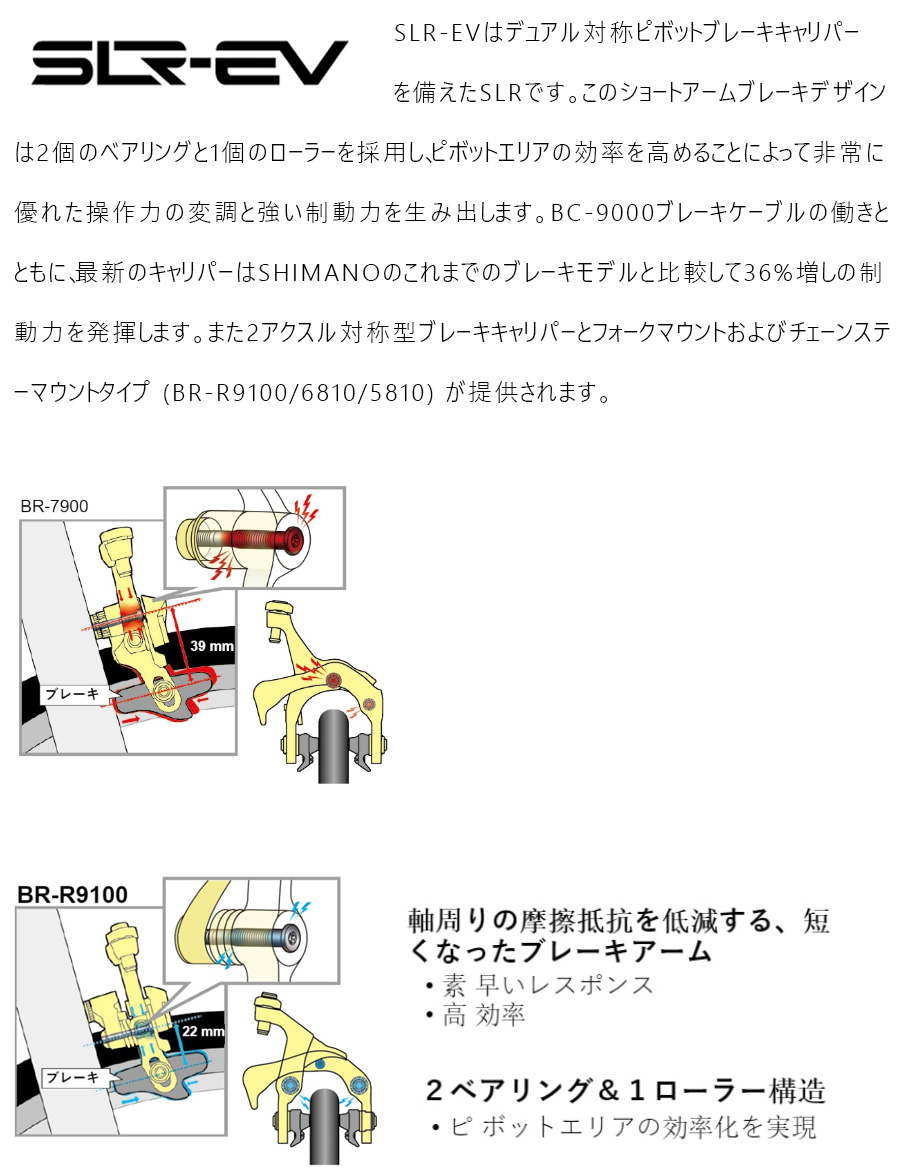 SHIMANO（シマノ）BR-R8000 キャリパーブレーキ 前後セット ULTEGRA