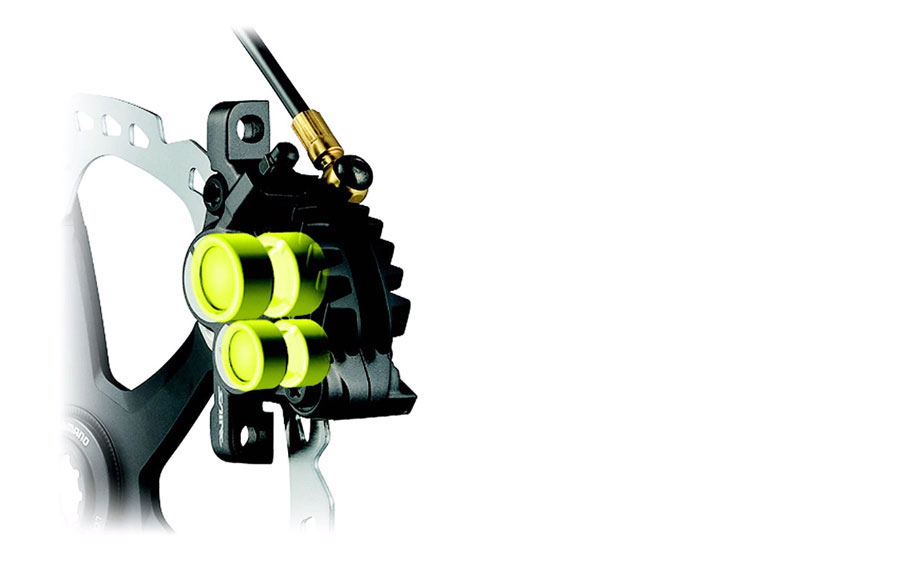 SHIMANO（シマノ） BR-MT420 油圧ディスクブレーキ 4ピストン D03S