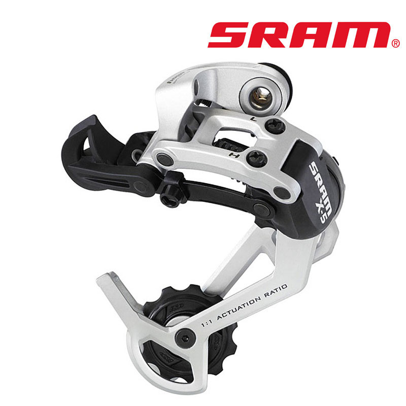 SRAM X5（スラム X5）リヤディレーラー Alminum 9S 送料無料