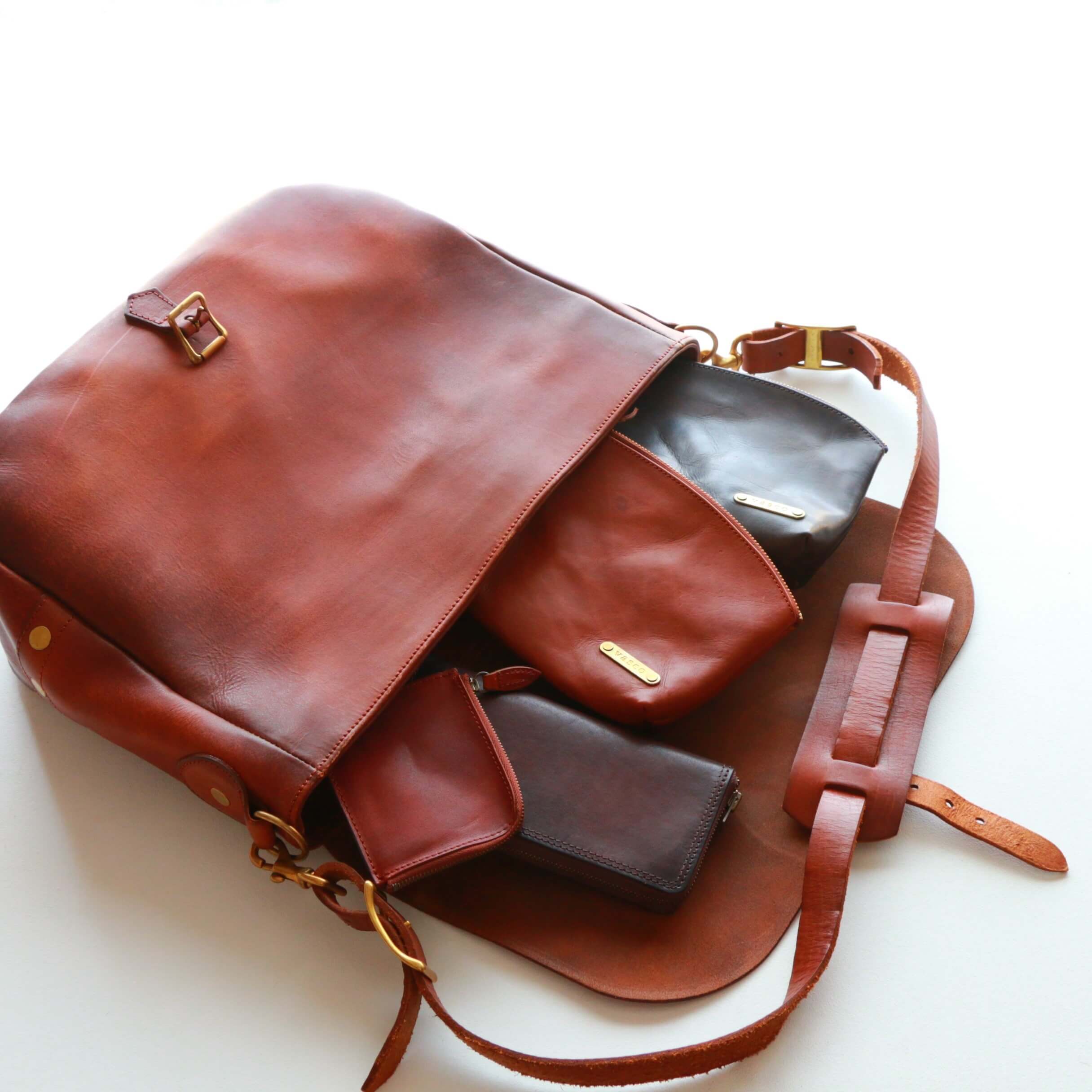 vasco ヴァスコ LEATHER POSTMAN SHOULDER BAG レザーポストマン