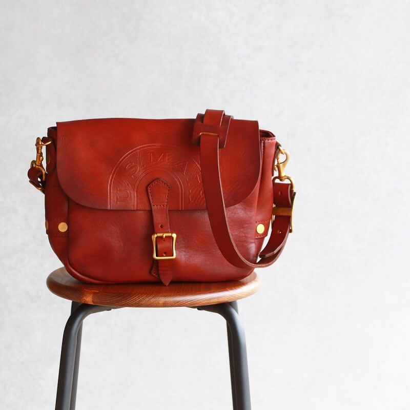 vasco ヴァスコ LEATHER POSTMAN SHOULDER BAG SMALL レザーポストマン