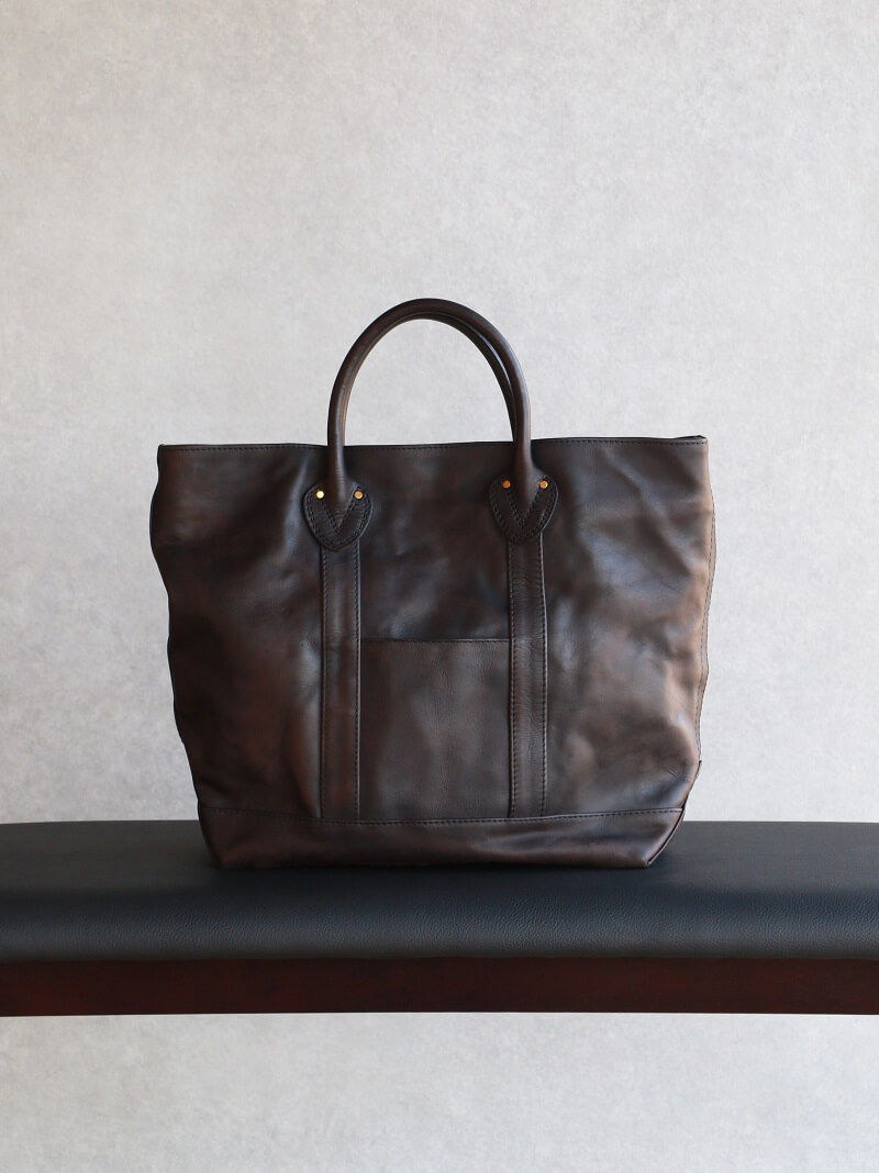 vasco ヴァスコ LEATHER BOAT TOTE BAG レザーボートトートバッグ VS