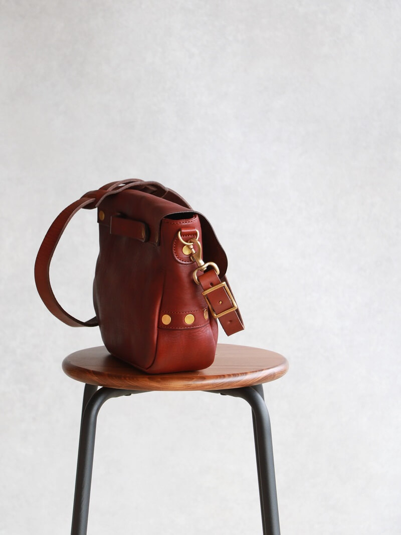 vasco ヴァスコ LEATHER POSTMAN SHOULDER BAG SMALL レザーポストマン