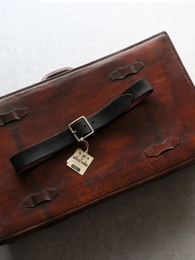 Vintage Works ヴィンテージワークス Leather belt 5Hole レザーベルト