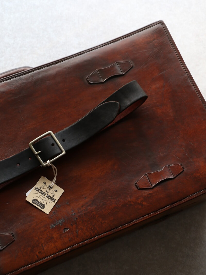 Vintage Works ヴィンテージワークス Leather belt 5Hole レザーベルト
