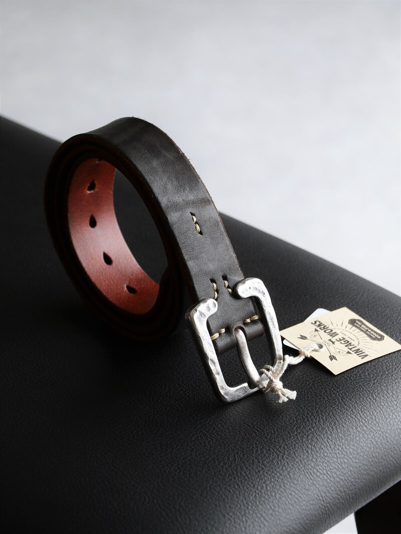 Vintage Works ヴィンテージワークス Leather belt 7Hole レザーベルト