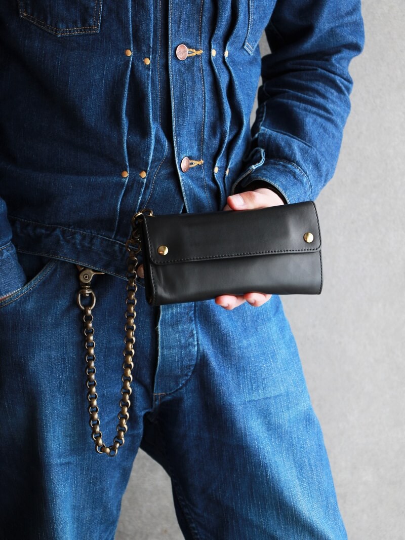 BACKDROP Leathers バックドロップレザーズ LONG BILL WALLET ロング
