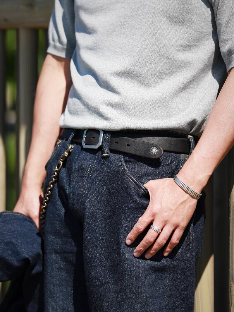 Vintage Works ヴィンテージワークス Leather belt 7Hole レザーベルト
