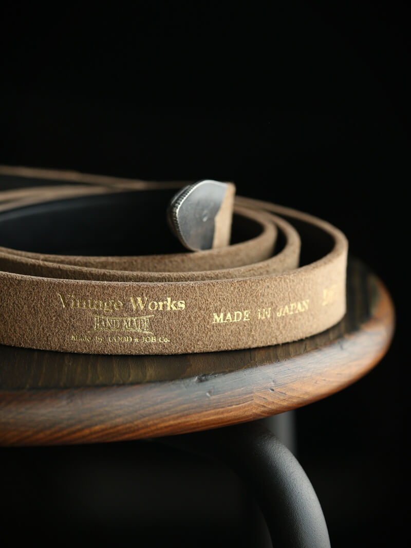 Vintage Works ヴィンテージワークス Leather belt レザーベルト