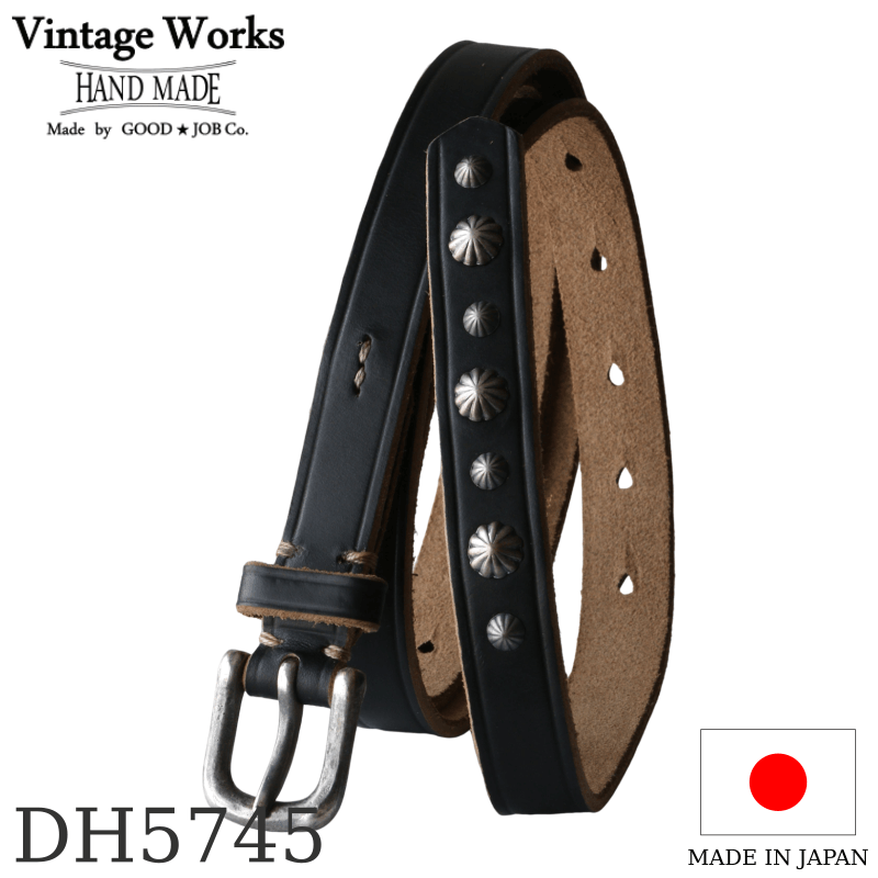 Vintage Works ヴィンテージワークス Leather belt レザーベルト