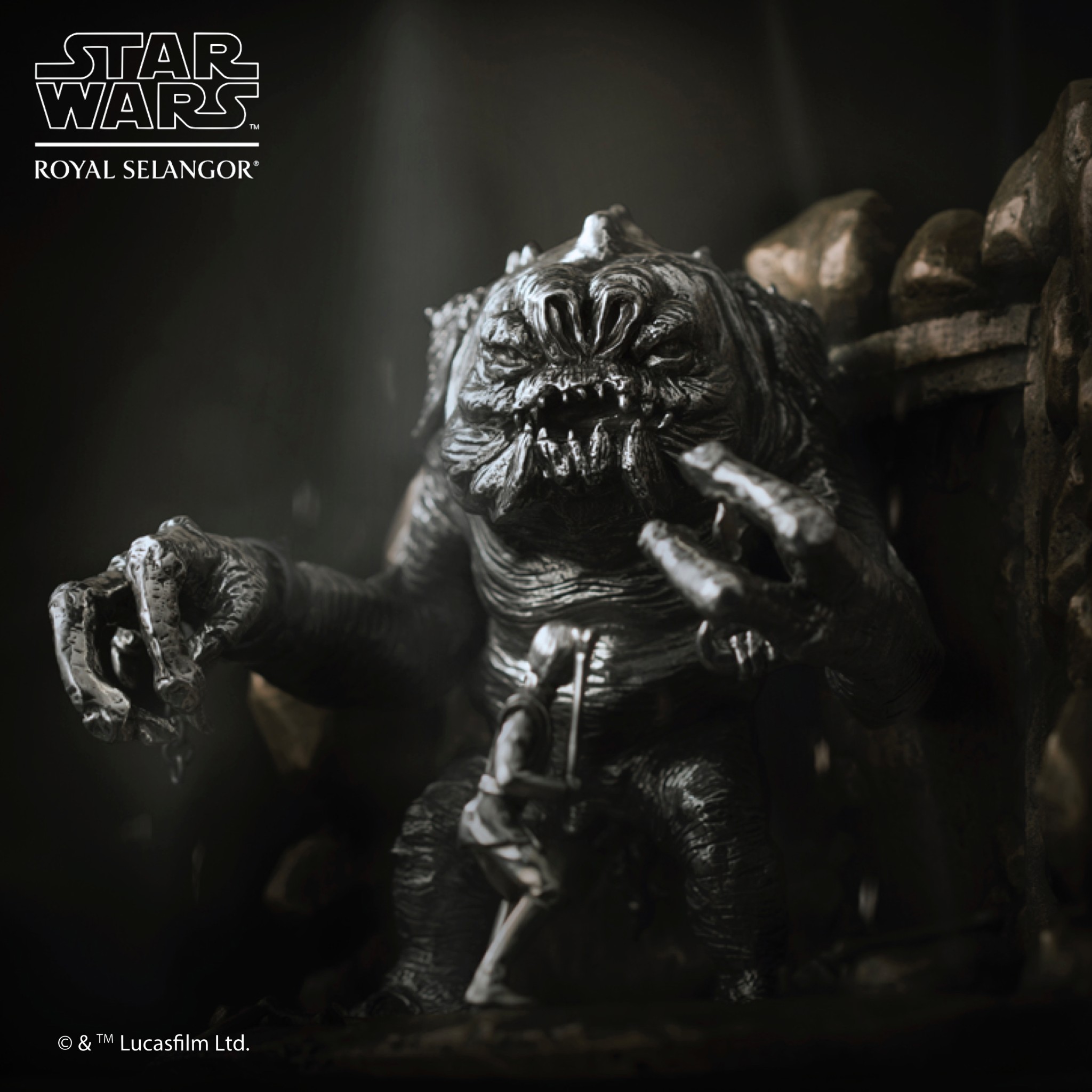 スター・ウォーズ ジオラマ ルーク・スカイウォーカー vs ランコア