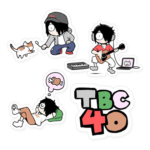 11/14(金)出荷＞TBC40 ステッカーセット | ソニーミュージック公式