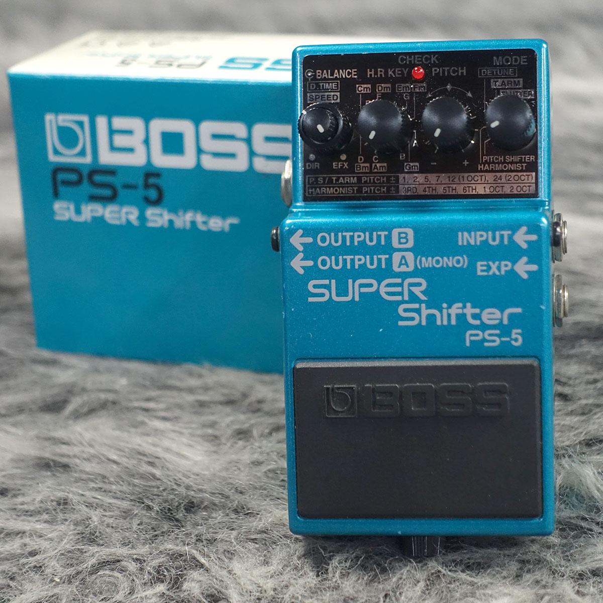 ボーズ　BOSSスーパーシフター　PS-5　ギターピッチシフター　▲未確認 Amazon | BOSS PS-5 SUPER Shifter | ピッチシフター・オクターバー