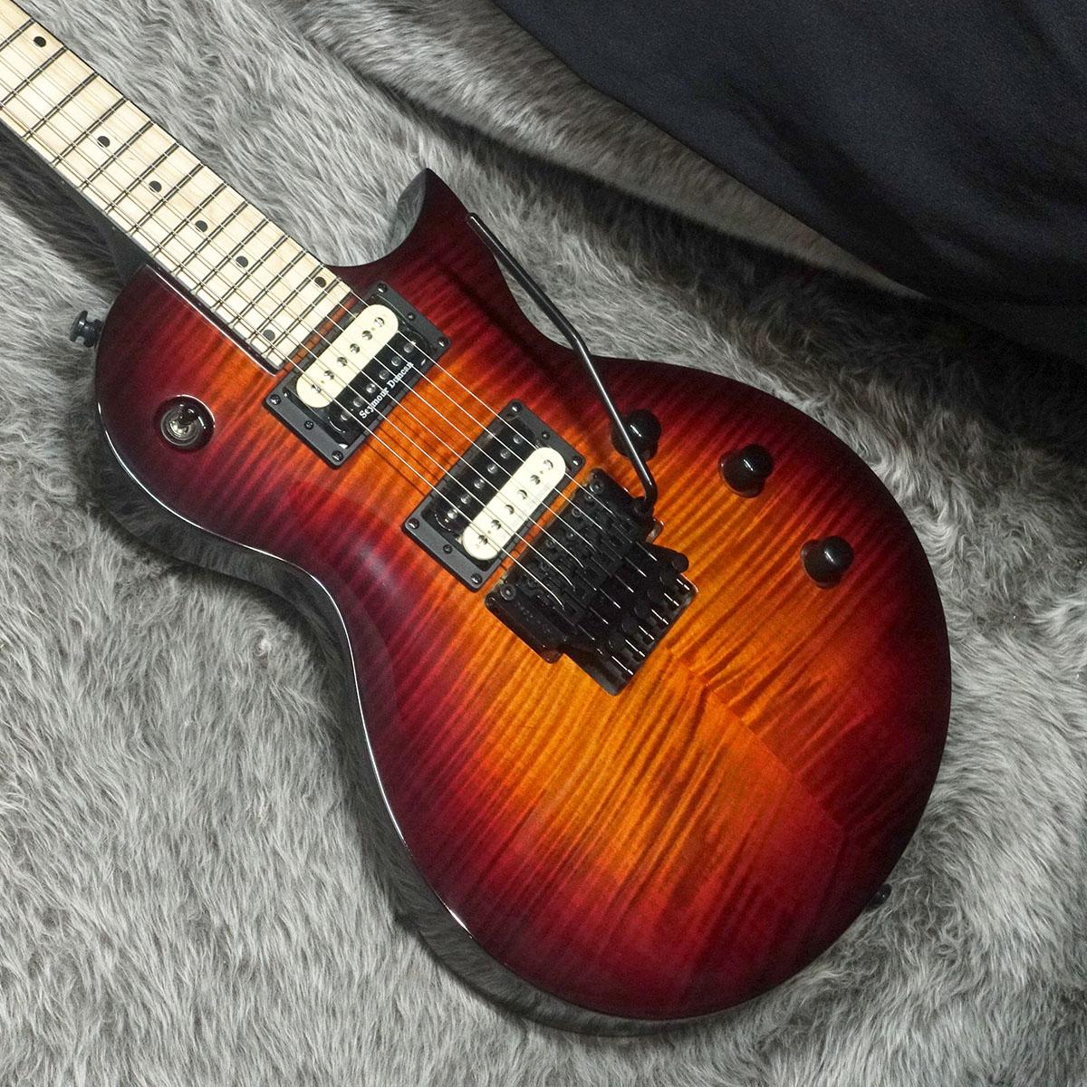 kramer assault 211 PW トレモロ レスポールタイプ Kramer Assault Plus, Reverse Headstock - MN - Trans Purple Burst